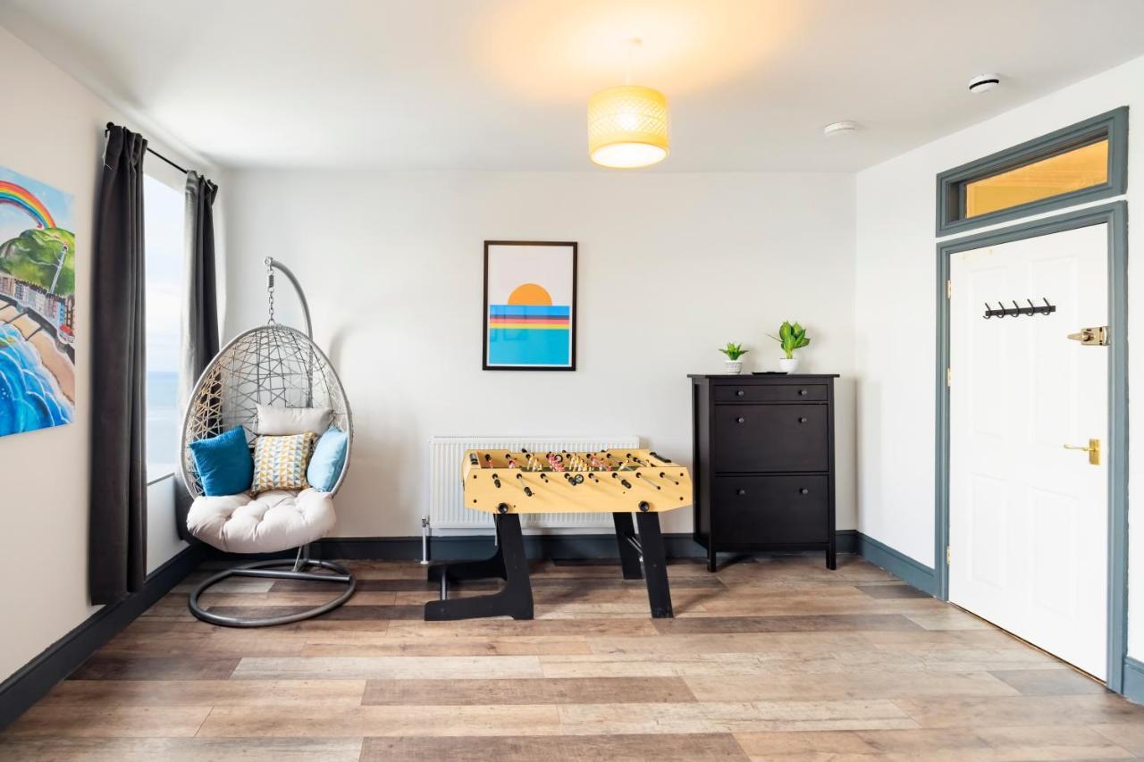 Seafront Apartment With Balcony, Parking And Sea Views Aberystwyth Exteriör bild